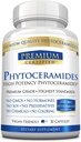 Phytoceramids 350mg from 100% Pheat -Witamina A, C, E i D3 - Reverse Aging Skin, Replenish Moisture & Repair Skin - 100% Pure Natural - 30 Kapsułki - Vegan Friendly