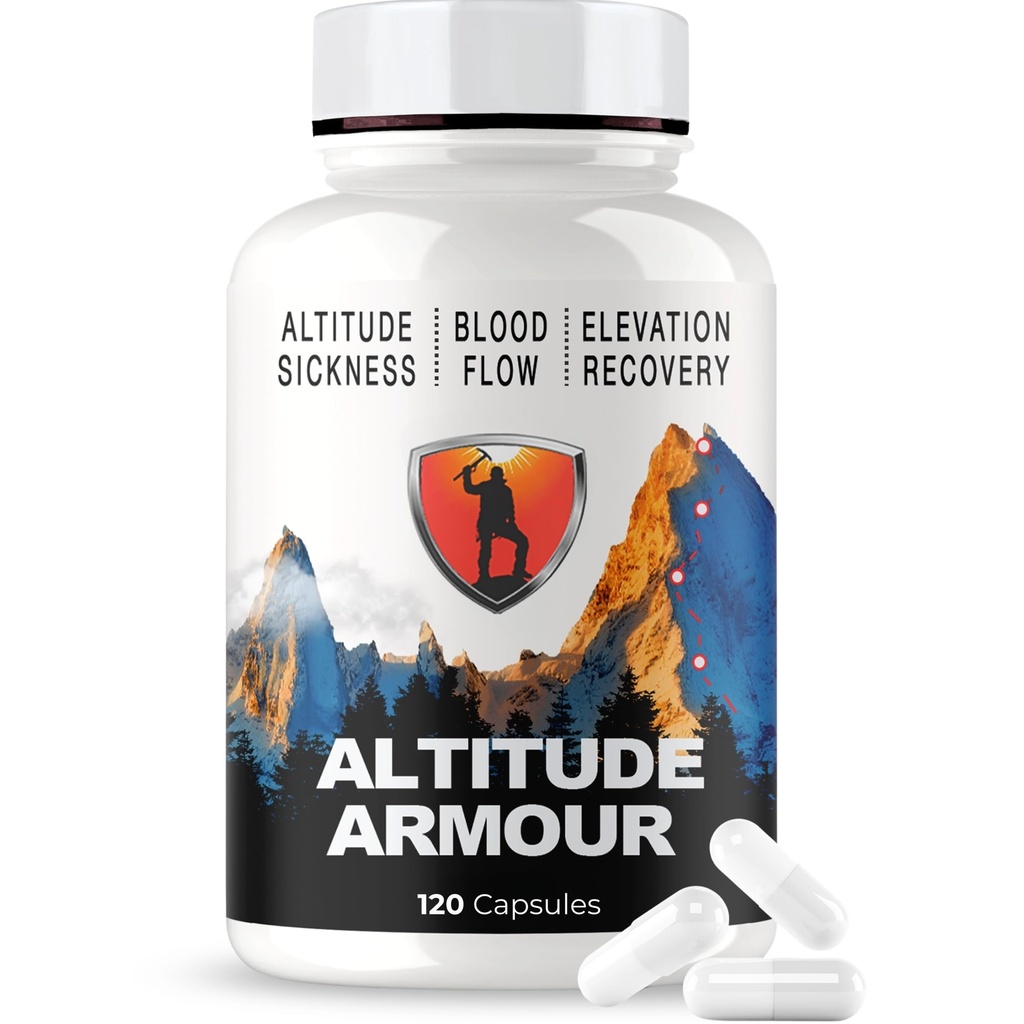 Profilaktyka choroby wysokości 124; Anty Altitude Relief Pills: ELEVATTO Complex jest Gold Standard RX Suplement do zapobiegania wysokich objawów wzrostu na górze i uaktualnienia spożycia tlenu