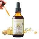 Urban Moonshine Calm Tummy Bitters - Certified Organic - Relief dla Nudności i Upset Stomach * - Bloating Relief * - Soothes Digestion * - Bitters - Gluten Free Herbal Supplement - 2 Fl Oz