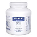 Pure Encapsulations NAC 600 mg - N- Acetyl Cysteine NAC Supplement for Lung Health & Immune Support, Liver Support & Antioksydants * - with Freeform N- Acetyl- L- Cysteine - 360 Capsules