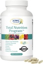 NWC Naturals Total- Nutrition Program Multivitamin z Enzymy Plus Prebiotyki i suplement Probiotyki, Kompletna opieka dla mężczyzn i kobiet, Wegetariański Natural Whole Food Vitamin, 270 Kapsułki