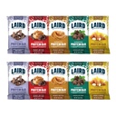 Laird Superfood Functional Protein Bars - Protein Bar, ale lepiej z Real Ingredients, Functional Mushrooms 10g Plant- Based Protein, 6g Fiber - Non-GMO - 5 Flavor Variety Pack, 10 Count (Pack of 1)