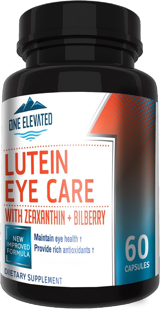 Nowo ulepszona formuła Super Siła Eye Care - Najwyższa farmaceutyczna Luteina klasy, Zeaksantyna, Bilberry - Największa biodostępność - Bogate przeciwutleniacze - Działa synergistycznie dla optymalnych wyników