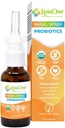 LiviaOne Probiotyka Nasal Spray, All- Natural Sinus Relief, Pomaga w alergii, Przekrwienie nosa, Runny Nos, i Sneezing, 1 Fl Oz (Opakowanie 1)