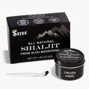 Sayan Pure Authentic Altai Shilajit Resin - 15 Grams, 2 Month Supply - Wysoka skuteczność Organic Fulvic Acid Supplement for Women and Men to Support Immune System, Energy, & Detox - Vegan, Non-GMO