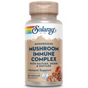 SOLARAY Organicznie hodowany grzyb grzyb immunologiczny kompleks immunologiczny 600 mg 124; Zdrowe funkcje immunologiczne Wsparcie 124; 100 VegCaps
