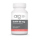Alergia Research Group 5- HTP 50mg Suplement - Serotonina dla mężczyzn i kobiet, Wsparcie snu, L- 5- Hydroksytryptofan, Czysty, Kapsułki wegetariańskie - 150 Hr