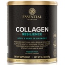 Esencjonalny Kolagen odżywczy Resilience - Zhydrolizowany Kolagen Peptydów Proszek z kwasem hialuronowym, Krzem, Amino- Kwasy i Passion Flower Extract - Passion Fruit - 14.3 oz (30 Sług)