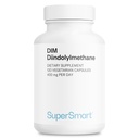 Supersmart - Suplement DIM 400mg dziennie (Diindolilometan) - Naturalny bilans dla mężczyzn i kobiet 124; Non-GMO & Gluten Free - 120 Kapsułki wegetariańskie