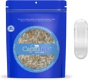 Capsuline Rozmiar 000 - Przezroczysty pusty Vegan kapsułki - 5000 Hrabia - Pusty Veggie Pill kapsułki - DIY Vegetable Capsule Napełnianie - Puste Czapki - Kosher i Halal Certified - Nie- GMO Certified