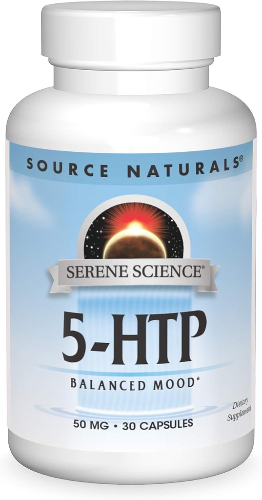Źródło Naturals Serene Science 5- HTP, 50mg - 30 kapsułki