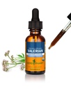 Herb Pharm Certified Organic Valerian Root Liquid Extract for Relaxation and Restful Sleep, Organic Cane Alcohol, 1 unce