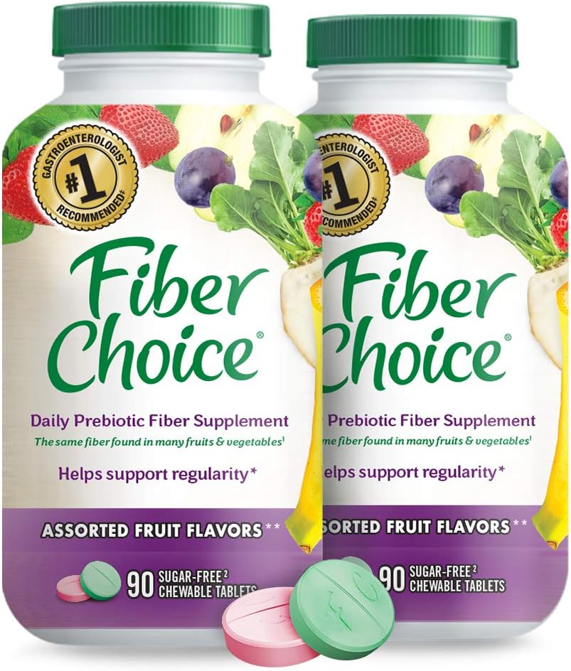 Fiber Choice Assorted Fruit 90 Tablets (Opakowanie po 2)