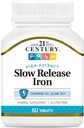 21 Century B 12 2500 mcg 110 Count & Slow Release Iron 60 Count