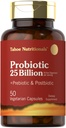 Tahoe Nutritionals Prebiotyczne, Probiotyczne i Postbiotyczne 124; 25 Miliard CFU 124; 50 Tabletki proszkowe 124; Mężczyźni i Kobiety Digestive Health 124; Suplement wegetariański i nieGMO
