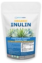 Proszek do inuliny organicznej (48oz / 3 lbs) Delikatny Agave Prebiotic Soluble Fiber Supplement for Digestive Support, Gut Health, Vegan Baking, Smoothies & Drinks