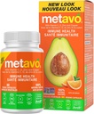 Metavo Immune Health - Natural Immune Supplement Supplement, Esential Cynk Suplementy dla mężczyzn i kobiet wzbogacone witaminą C, D & Copper, 60 Kapsułki wegańskie, 30 Służenia