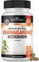 BioSchwartz Ashwagandha Suplementy - Dodatkowa siła Ashwagandha Kapsułki 500mg Per Serving - Gluten Free, Non-GMO, Made in USA z Globally Sourced Ingredients, 60 Sług (120 Hrabia)