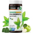 BIO KRAUTER Chlorophyll Gummies - 90 Chews - Chlorophyll Supplements - Natural Skin & Detox Support - Wegan, Pectin Based, Non-GMO Chews