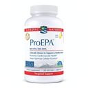 Nordic Naturals ProEPA, Lemon - 120 Soft Gels - 1210 mg Omega-3 - Wysoka Intensywność EPA Formuła dla zdrowego nastroju, Heart Health & Cellular Function - Non-GMO - 60 Służenie