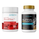 Juvenon BloodFlower - 7 Suplement tlenku azotu z nitrosiginą + Alpha Gold Mężczyzna