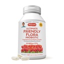 ANDREW LESSMAN Ultimate Friendly Flora Probiotic 60 Kapsułki - 25 Miliard CFU, Kompleksowy Mieszanka pięciu szczepów probiotycznych, Potężne immunologiczne i pokarmowe wsparcie. Probiotyki dla kobiet lub mężczyzn