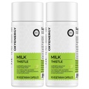 OxyEnergy Silymarin Milk Thistle 300mg Extract with Witamina C, Inositol & Pueraria, Detox wątroby i wsparcie naprawy, Wsparcie przeciwutleniacze, 90 Kapsułki, Opakowanie 2