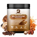 Mushroom Coffee - Lions Mane Mushroom Powder Instant Coffee z Lwie 's Mane, Reishi, Chaga, Cordyceps i Turcja Tail - Mushroom Coffee alternatywa dla energii, Mental Clarity & Focus, Booster mózgu