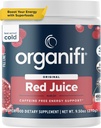 Organifi Red Juice - Energy Powder Zmniejsza popołudniowe crashes i zwiększa trawienie i system immunologiczny, 30 Służenia