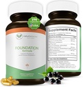 Foundation Formula | Tick Immune Support Supplement | with Japanese Knotweed Root, Cat's Claw, Milk Thistle | Resveratrol Supplement | Non-GMO, All-Natural & Vegetarian, 270 Capsules