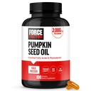 Force FAKTOR Olej dyniowy, Suplement Fitosterole z podstawowych kwasów tłuszczowych, Wykonane z zimnego tłoczonego oleju dyniowego, Premium Jakość, Non-GMO, 100 Softgels