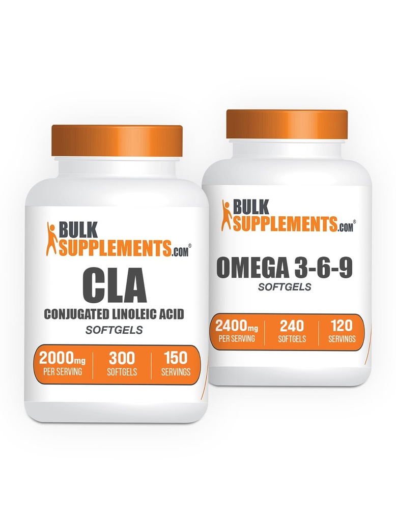 CLA 2000mg Softgels + Omega 3- 6- 9 Softgels