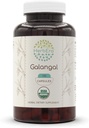 HerbEra Galangal 120 kapsułki, 500 mg, USDA Organic Galangal (Alpinia Galangal) Suszony korzeń (120 kapsułek)