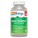 SOLARAY Raz dziennie wysokiej energii Multiwitamina dla kobiet i mężczyzn - Suplementy energii - Wsparcie immunologiczne w / Witamina C, A, D i E, Kompleks witaminy B, Minerały śladowe, 60- dniowa gwarancja, 200 Serv, 200 VegCaps