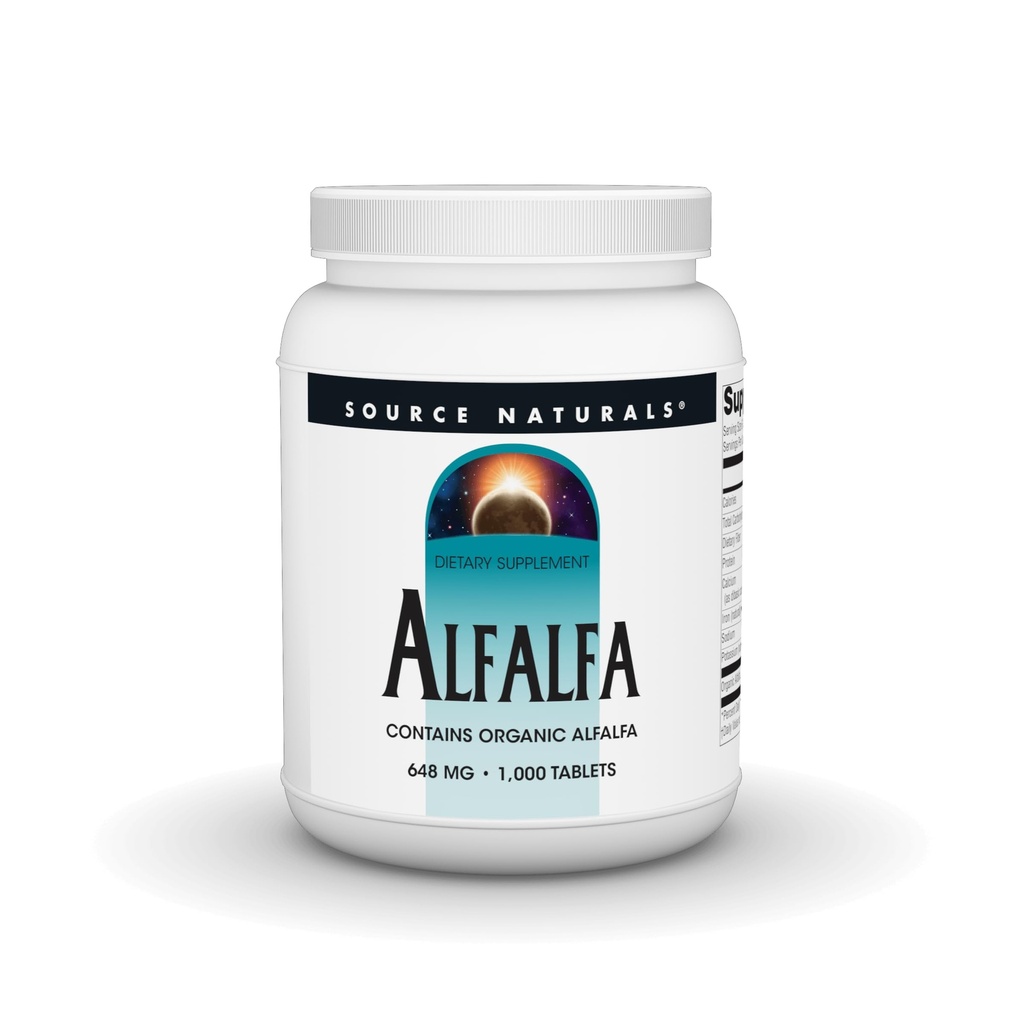 Źródło Naturals Alfa 10 Ziarno Suplement diety - 1000 Tabletki
