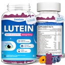 2 Pack Lutein Gummies, 12 w 1 Luteina i suplementy Zeaksantyny Eye Vitamin Gummies dla dorosłych, Eye Health Supplement with Multiple Witamina for Promotion Eye & Vision - 120 Gummies