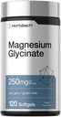 Horbäach Magnezu Glycinate 124; 250 mg 124; 120 Softgeli 124; Non-GMO i gluten suplement wolny