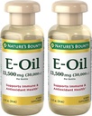 Nature 's Bounty Witamina E Olej, Wspiera immunologiczne i przeciwutleniacz, 30,000IU Witamina E, Topical or Oral, 2,5 fl Oz (Opakowanie 2)