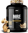 REDCON1 MRE Lite Whole Food Protein Powder, Banana Nut Chleb - Niskie węglowodory i serwatka Wolny posiłek Wymiana z mieszanek białek zwierzęcych - Łatwy do digest suplement Made with MCT Oils (30 Sług)