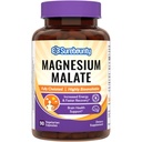 Kapsułki Magnezu Malenian 410mg, Suplement magnezu, Chelatowany, Wysoka Absorpcja, Produkcja energii i wsparcie skurcze, Mineral for Children, Nastolatki i Dorośli, 90 Kapsułki wegańskie