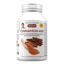 ANDREW LESSMAN Cynamon 400mg - 120 Kapsułek - Wysoka potencja, Wyciąg standardowy. Żadnych dodatków. Małe kapsułki łatwe do połknięcia