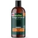 Wuffes Advanced Omega 3 Fish Oil for Dogs, Natural EPA & DHA Fatty Acids, Wspiera zdrową skórę i płaszcz, Joint Nutrition, trawienie i system immunologiczny - 100% Pure Wild Alaskan Fish Oil - 8 Oz