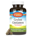 Carlson - Ceylon Cynamon, Suplementy cynamonowe, 500 mg, Cynamon Extract Pills, Ceylon Cynamon Kapsułki, 90 Kapsułki.