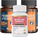Kompletny Gut & Digestive Health Bundle for The Whole Family: 100 Miliard Probiotyków + Probiotyki Kobiet
