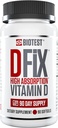 Biotest D Fix - 5000 IU Wysoka absorpcja Witamina D3, 90 Służenie - 90 Softgels