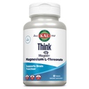KAL think Magnezu L- Threonate 2000 mg XI124; Nauka, Zdrowie mózgu i Wspomaganie funkcji pamięci w / Magtein XI124; Wegan, No gluten & Non-GMO XI124; 60 Tabletki
