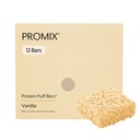 ProMix Nutrition Protein Puff Bars, 12- Pack - Madagaskar Vanilla - Marshmallow Crispy Treat - Great Tasting & Healthy On The Go Snack - Wysokie białko & niskie kalorie - Non-GMO & Free From Gluten, Soy, & Corn.