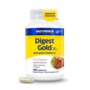 Enzymedica Digest Gold + ATPro, Maksymalna siła, Szybkie aktorstwo, Pomaga Digest dużych posiłków, Zapobiega wzdęcia i gazu, 180 Count (FFP)
