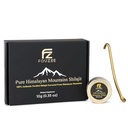 FOUZEE Pure Himalayan Mountains Shilajit - 77% + Fulvic Acid Authentic Hard Consistency, Natural Source of Fulvic Acid, Over 85 Trace Minerals, Includes Stainless Steel Spoon (10 Grams)