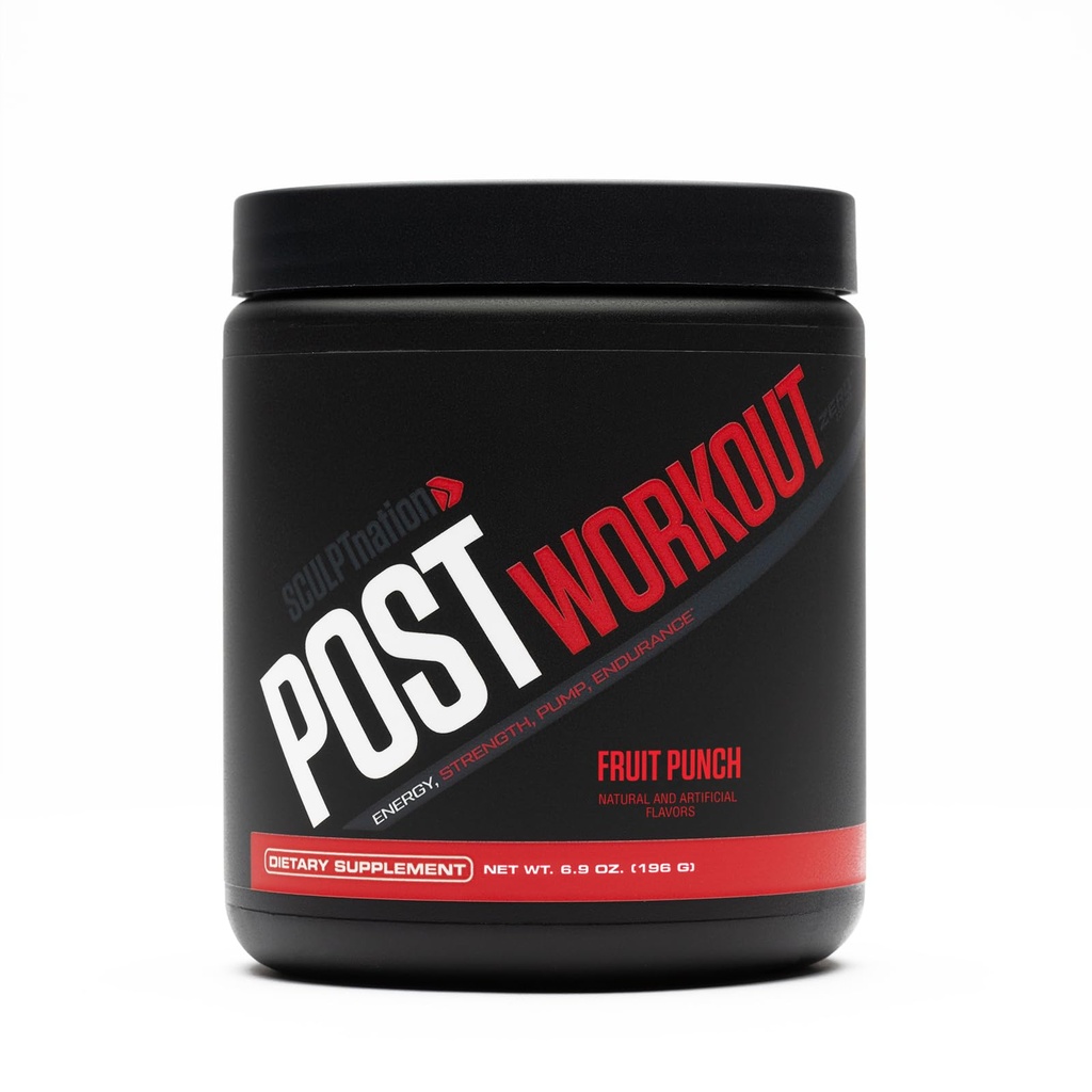 Sculpt Nation by V Shred Post Workout - Creature Complex Post Workout Odzysk mięśni i Builder with Energy Support, Creaine Monohydrat i Amino Acids, Fruit Punch Flavor - 30 Służenia